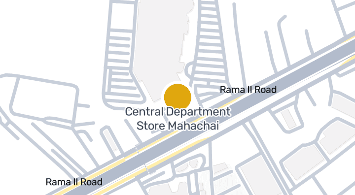 Карта с Central Department Store Mahachai