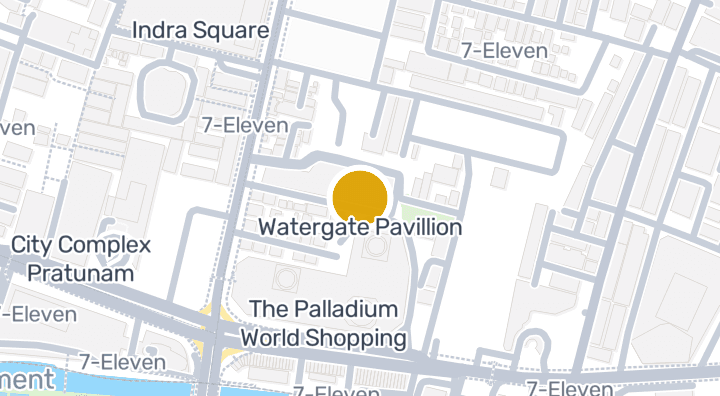 Map showing Watergate Pavillion
