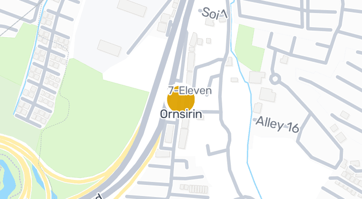 Map showing Ornsirin