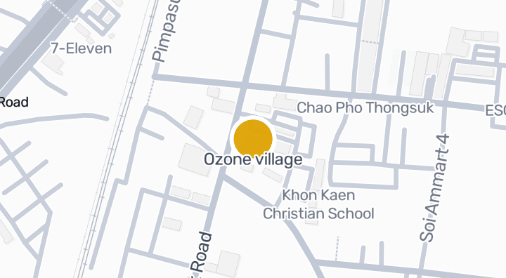 显示Ozone village的地图
