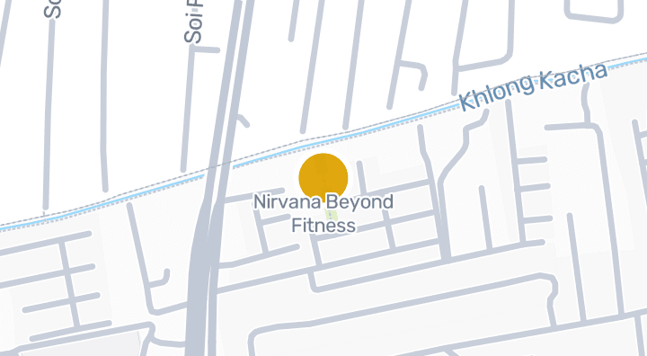 แผนที่แสดงNirvana Beyond Fitness