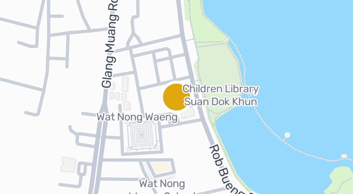 显示Wat Nong Waeng Hospital的地图