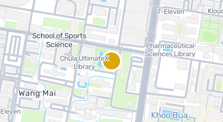 Map showing Chamchuri 10 Garden