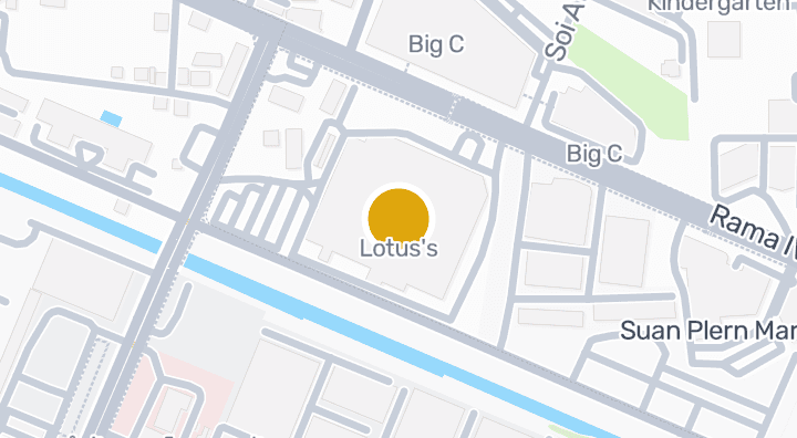 Map showing Lotus's