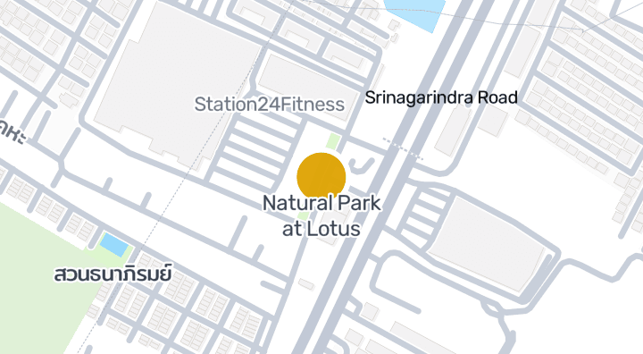 Map showing Natural Park at Lotus