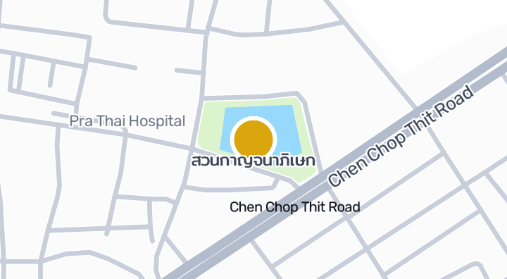 Map showing สวนกาญจนาภิเษก