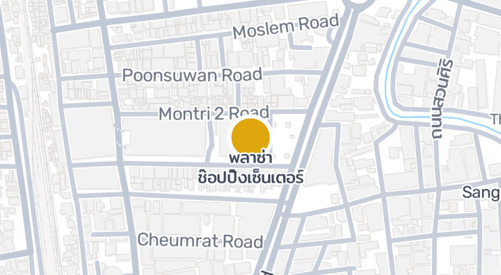 แผนที่แสดงพลาซ่า ช๊อปปิ๊งเซ็นเตอร์