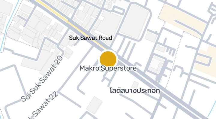 Makro Superstoreを示す地図