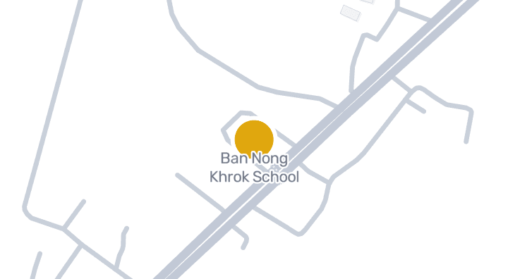 แผนที่แสดงโรงเรียนบ้านหนองครก