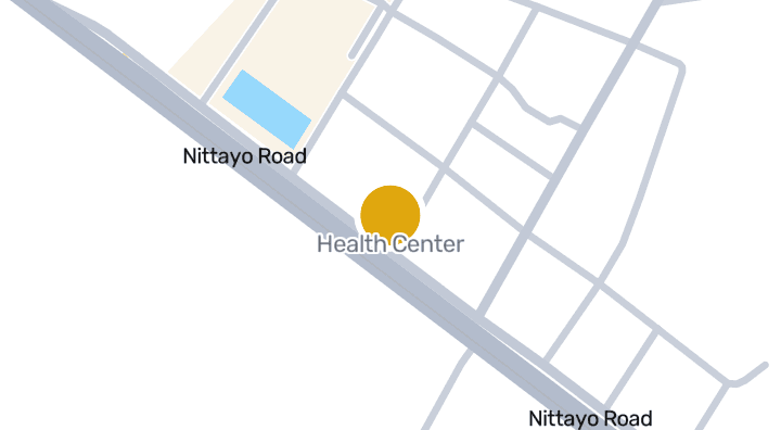 แผนที่แสดงHealth Center