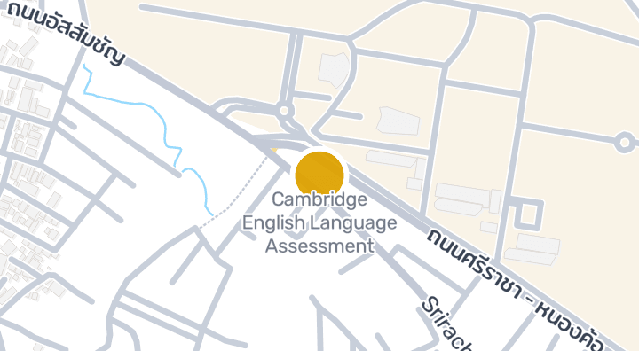 显示Cambridge English Language Assessment的地图