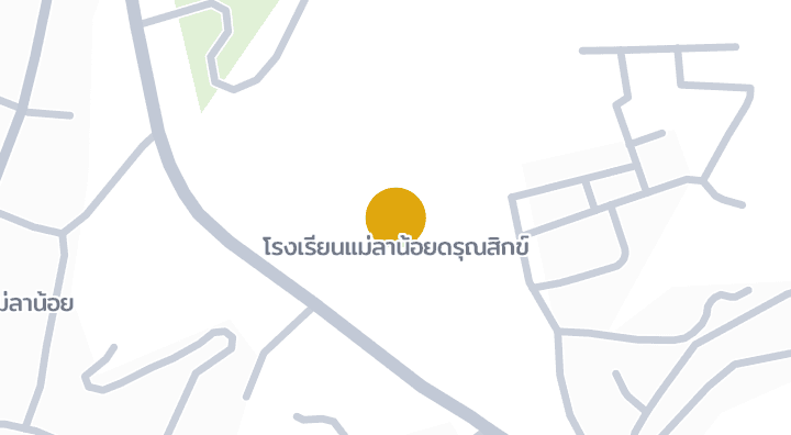 Map showing โรงเรียนแม่ลาน้อยดรุณสิกข์