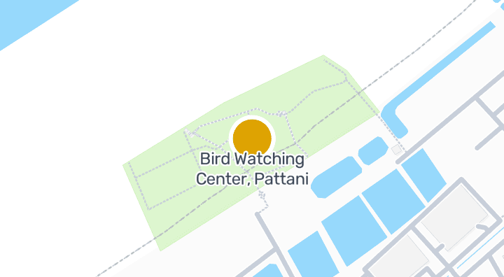 แผนที่แสดงBird Watching Center, Pattani
