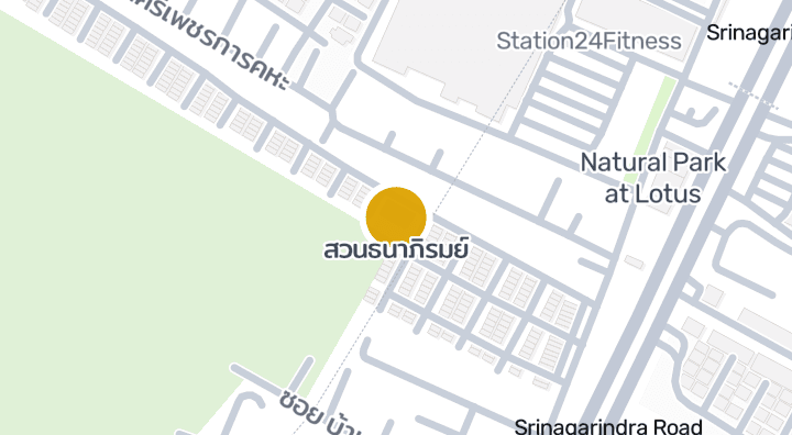 Map showing สวนธนาภิรมย์