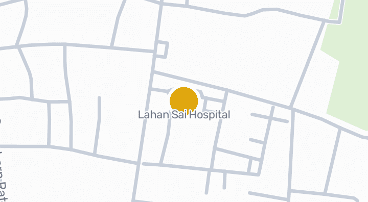 Map showing Lahan Sai Hospital