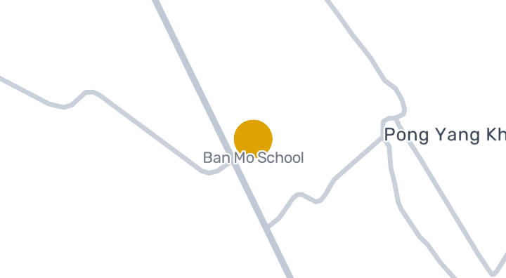 Map showing Ban Mo School
