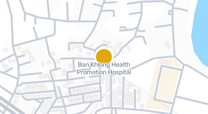 显示Ban Khlong Health Promotion Hospital的地图