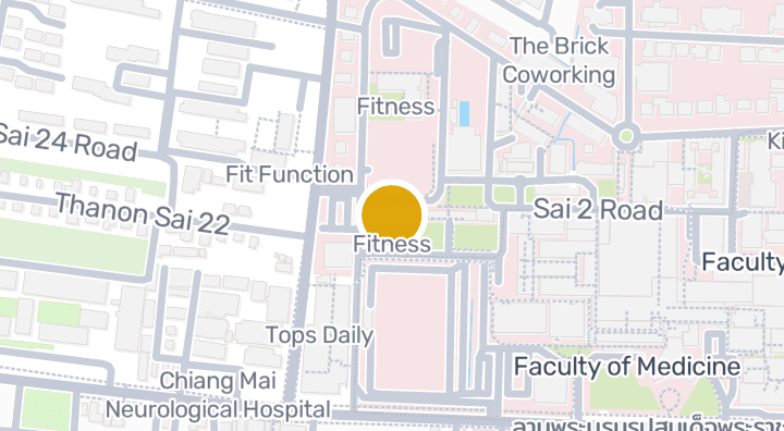 Map showing Fitness