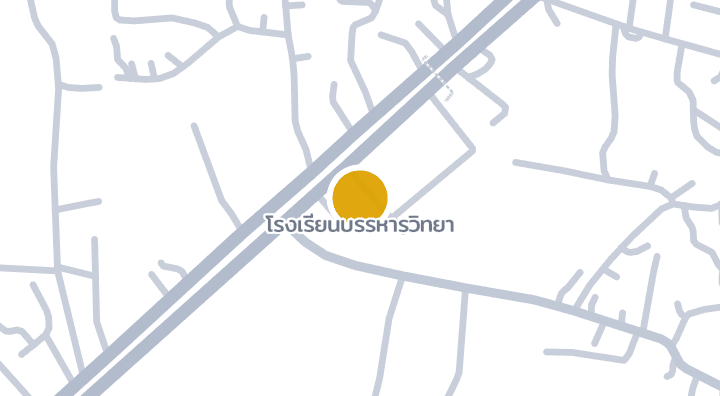 Map showing โรงเรียนบรรหารวิทยา