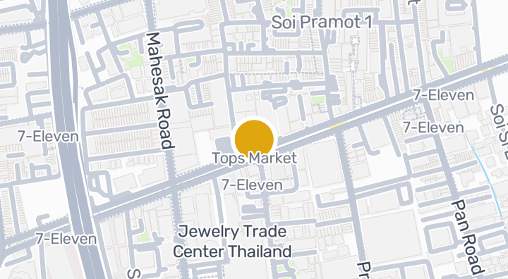 Map showing Tops Market