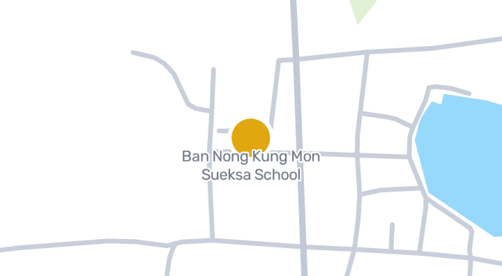 แผนที่แสดงโรงเรียนบ้านหนองกุงมนศึกษา