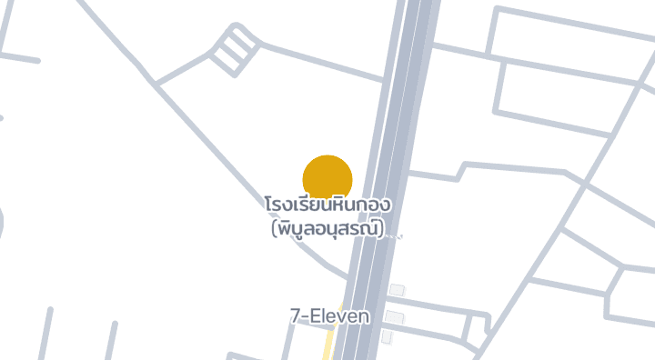 Map showing โรงเรียนหินกอง (พิบูลอนุสรณ์)