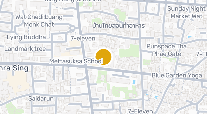 Map showing Puttisopon School