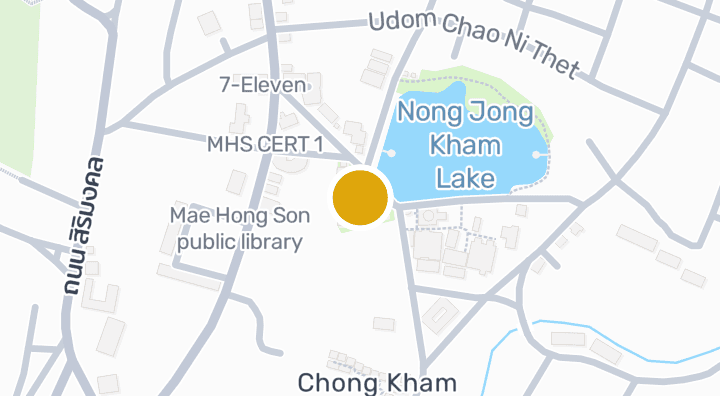 Map showing Piya Guesthouse