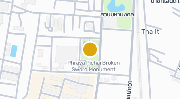 Map showing อนุสาวรีย์พระยาพิชัยดาบหัก