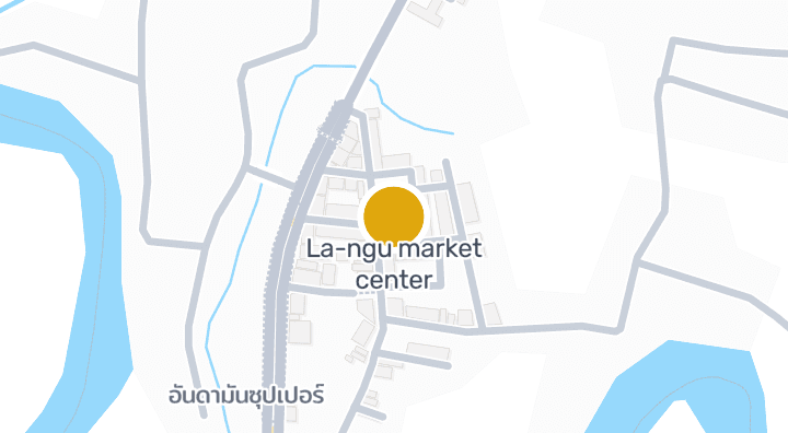 แผนที่แสดงตลาดสด ละงู