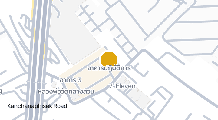 显示อาคารปฏิบัติการ的地图