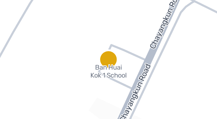 แผนที่แสดงโรงเรียน บ้านห้วยกอก 1