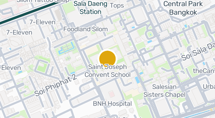 Map showing Saint Joseph Convent School