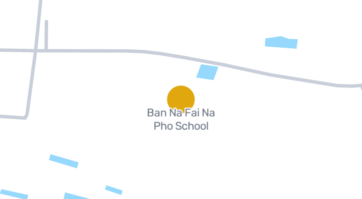 แผนที่แสดงโรงเรียนบ้านนาฝายนาโพธิ์