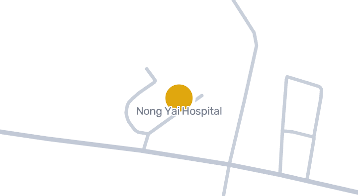 แผนที่แสดงโรงพยาบาลหนองใหญ่