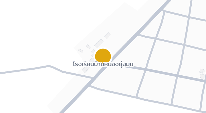 แผนที่แสดงโรงเรียนบ้านหนองทุ่งมน
