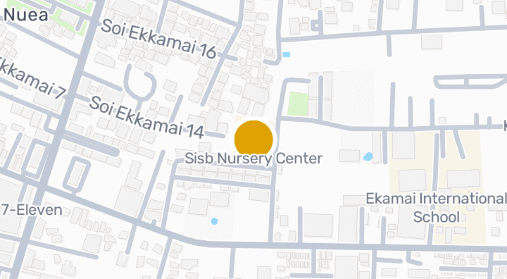 Map showing Sisb Nursery Center