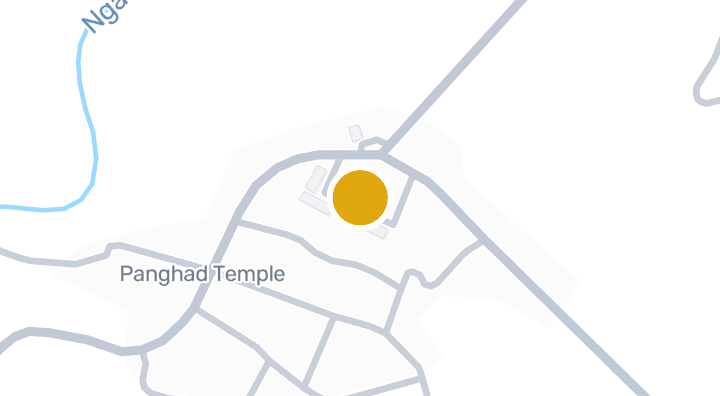 แผนที่แสดงโรงเรียนปางหัดสหศาสตร์