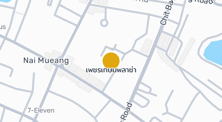 แผนที่แสดงเพชรเกษมพลาช่า