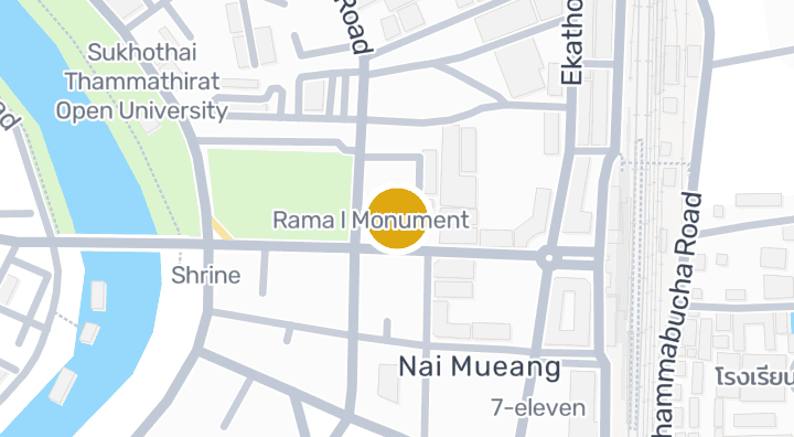 显示ห้างสรรพสินค้าท็อปแลนด์อาเขต的地图