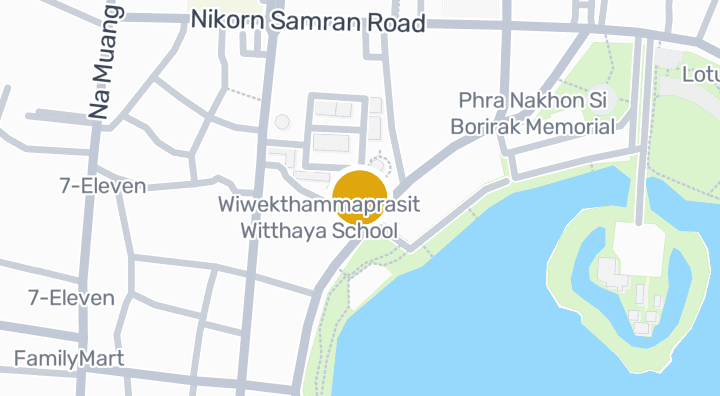 显示Mahachulalongkornrajavidyalaya University的地图
