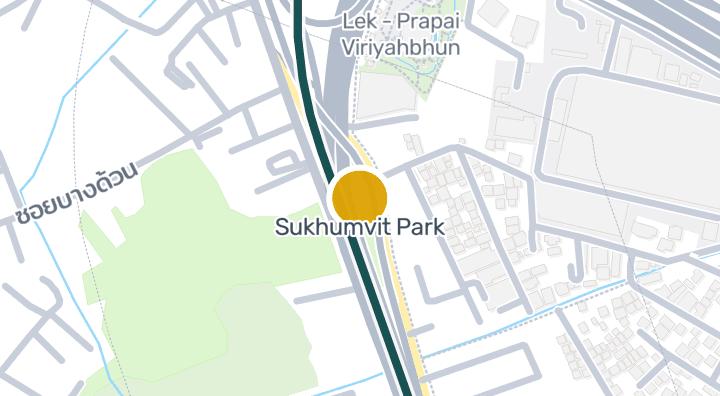 Carte montrant Sukhumvit Park