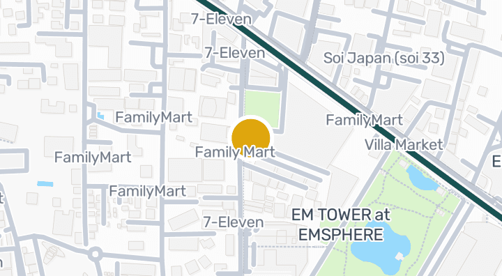 Map showing Gourmet Market