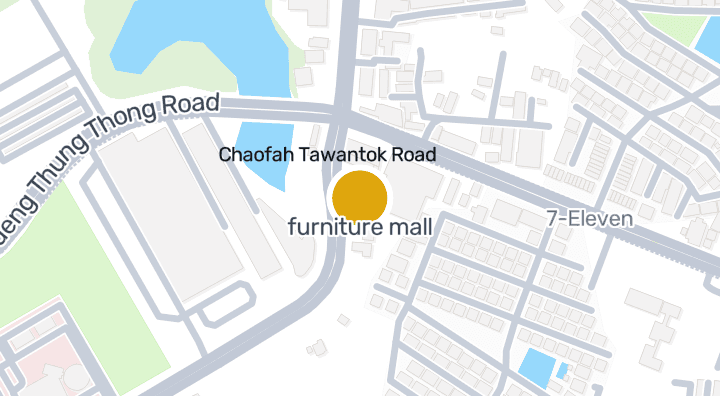 แผนที่แสดงKing Power duty free mall