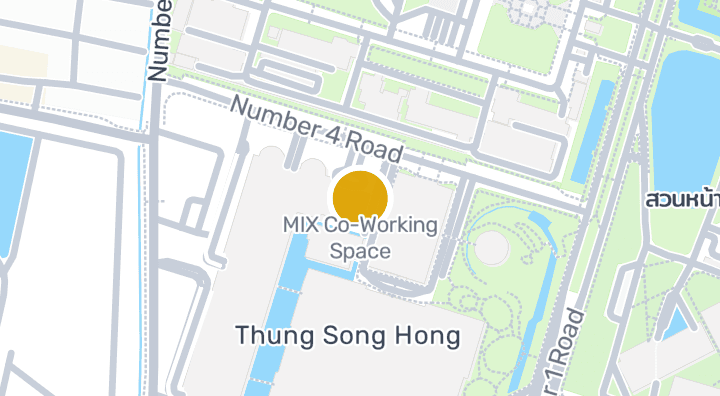 显示MIX Co-Working Space的地图