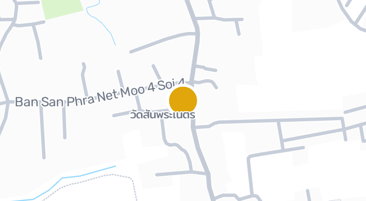 Map showing โรงเรียนบ้านสันพระเนตร