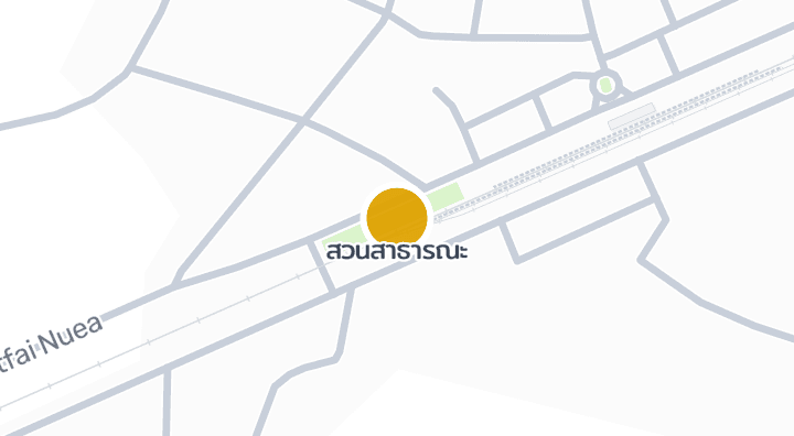 Map showing สวนสาธารณะ