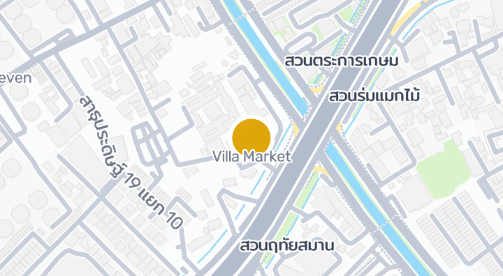 显示Villa Market的地图