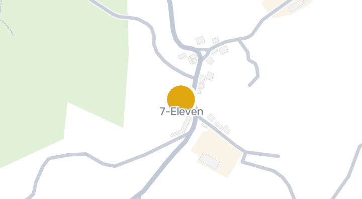 แผนที่แสดง7 Eleven