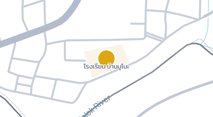 แผนที่แสดงโรงเรียน บ้านมูโนะ